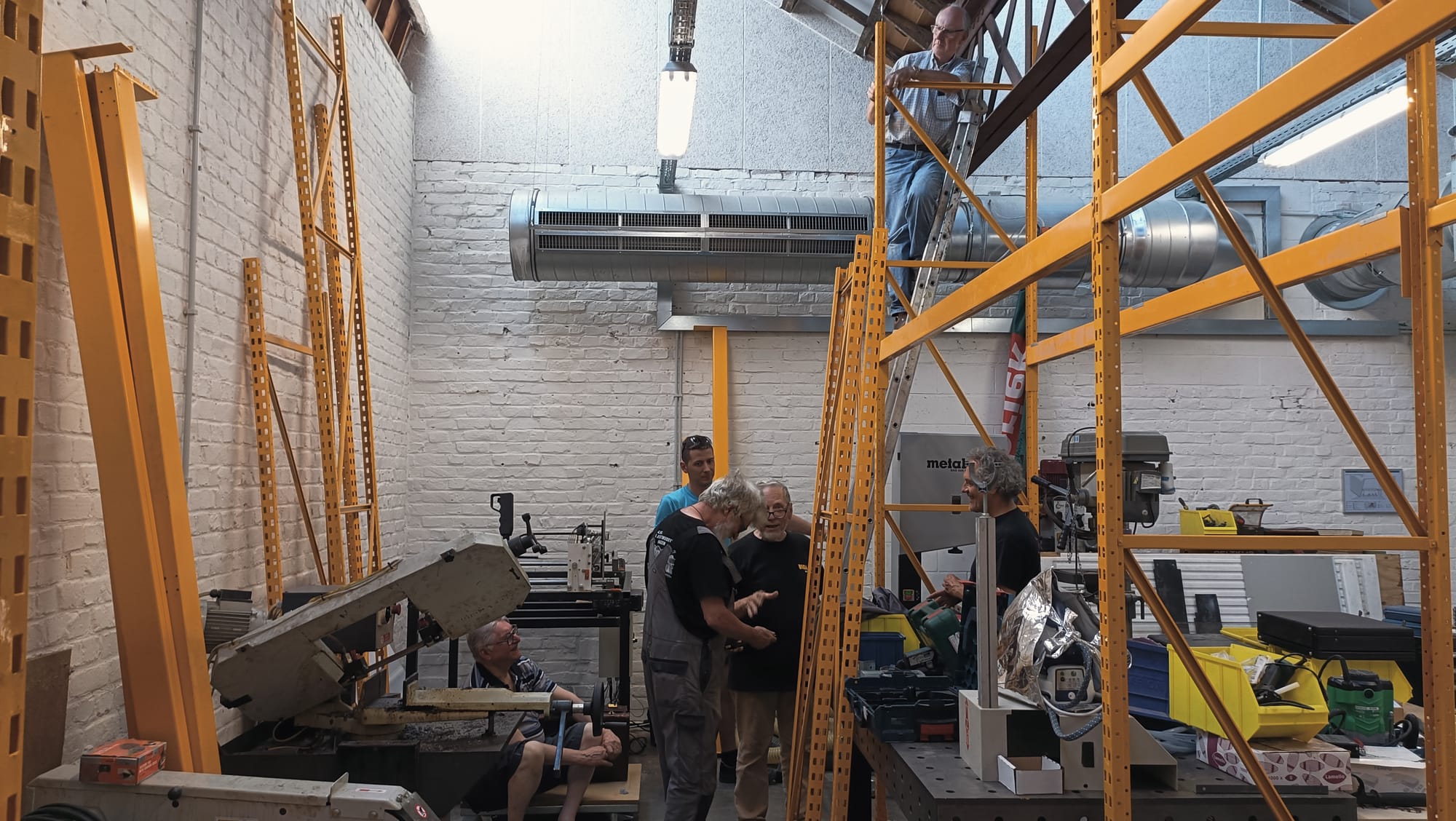 De opbouw gaat vooruit!