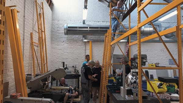 De opbouw gaat vooruit!